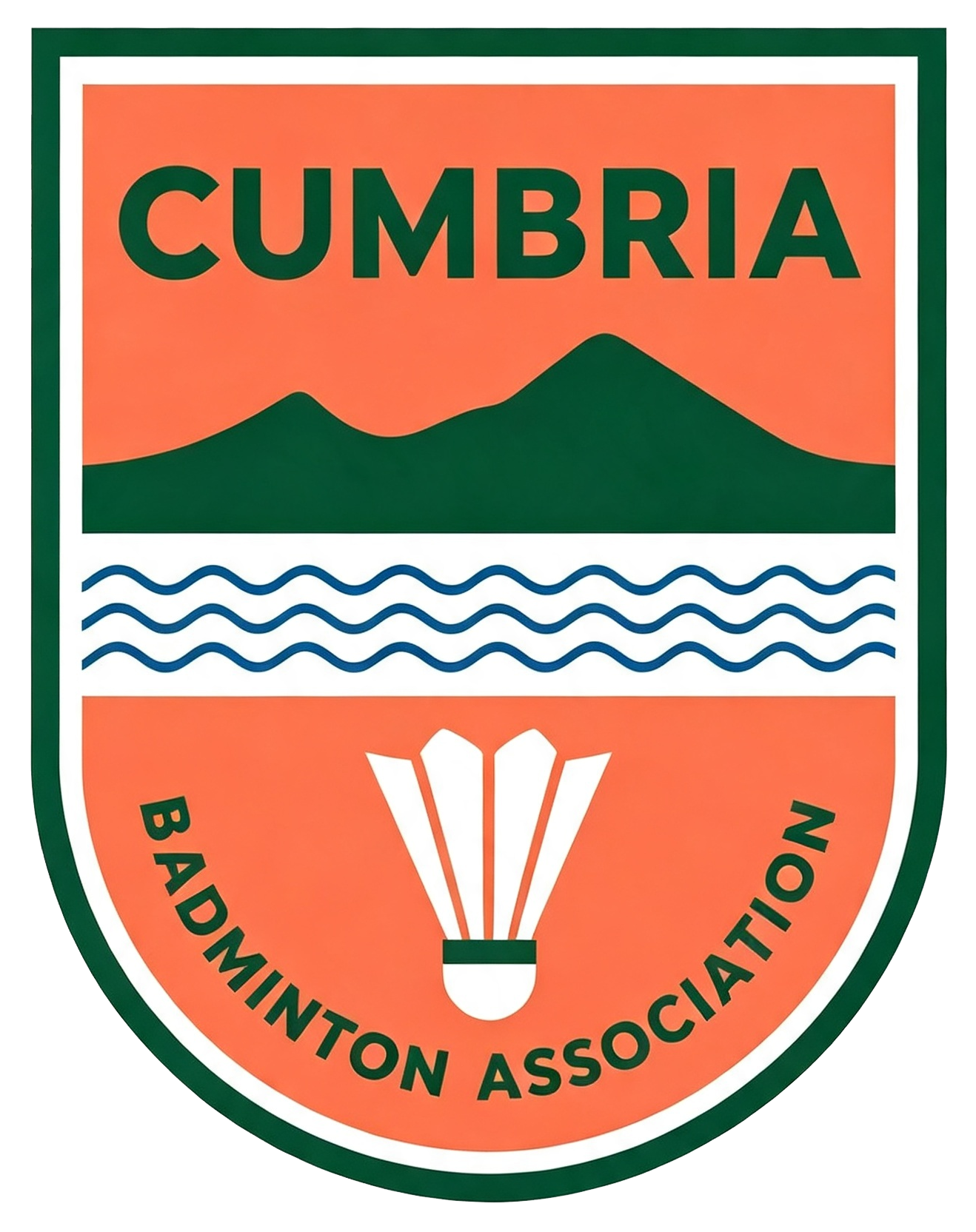 Cumbria Badminton Association Crest